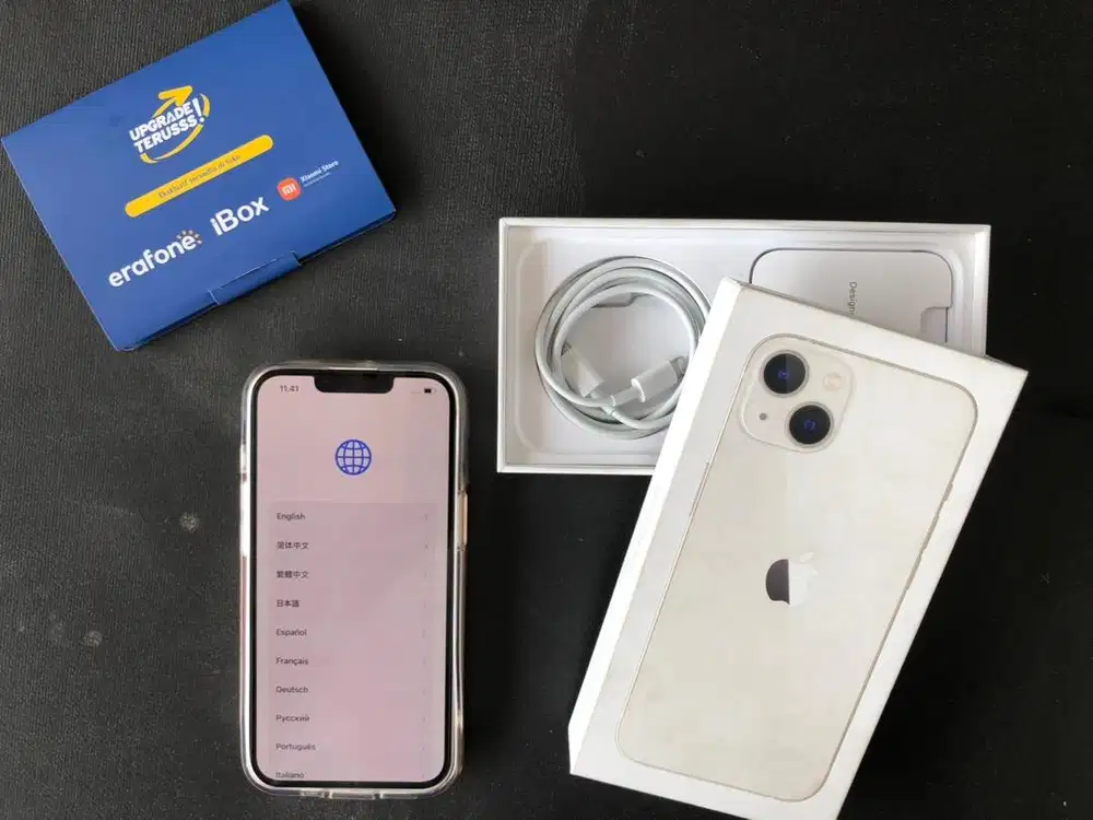 Hp iphone 13 warna putih