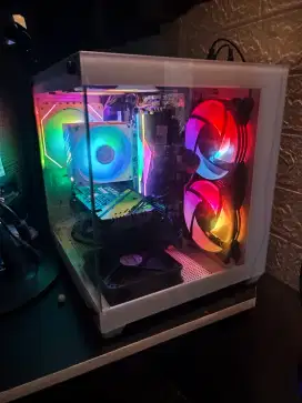 PC Gaming Fullset Ryzen 5 5600g Ram 32gb Vga 1060 6Gb 3 Monitor