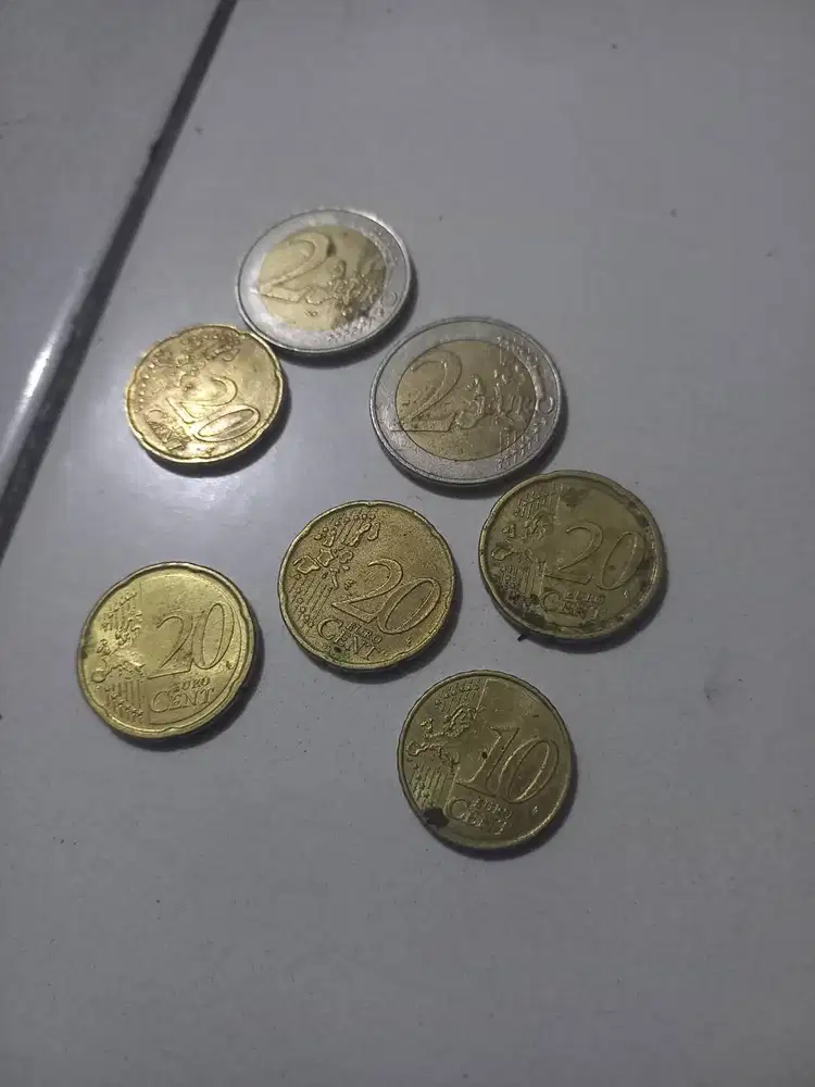 Jual koin euro 80.000