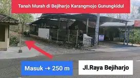 Dijual Tanah Strategis pekarangan di Bejiharjo Karangmojo Gunung Kidul
