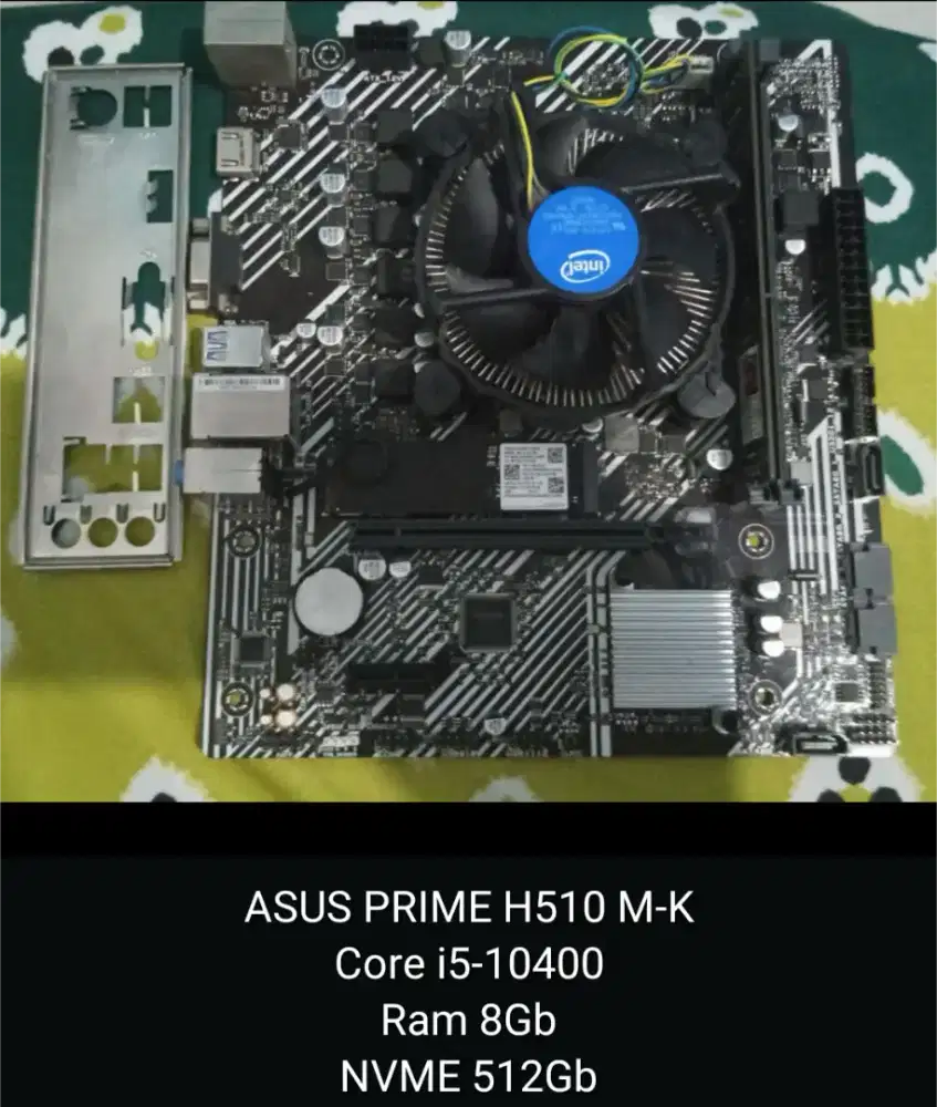 Paketan i5 gen 10 Ram 8gb nvme 512gb take all
