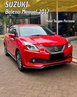 Suzuki Baleno Manual 2017 Mobil Terawat!