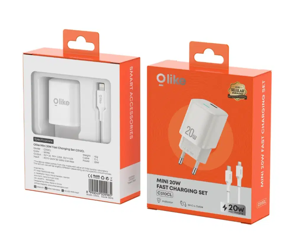 Mini SET Charging 20watt Olike C310CL fast