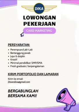 CARD MARKETING OFFICER