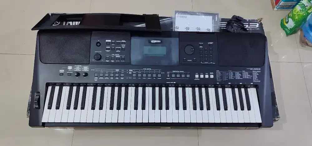 Yamaha PSR E463 lengkap normal