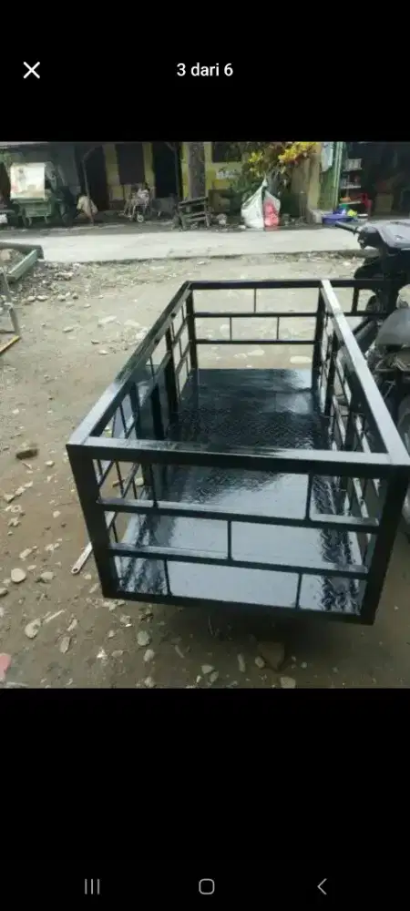 Spesialis buat tempahan sasis becak brng