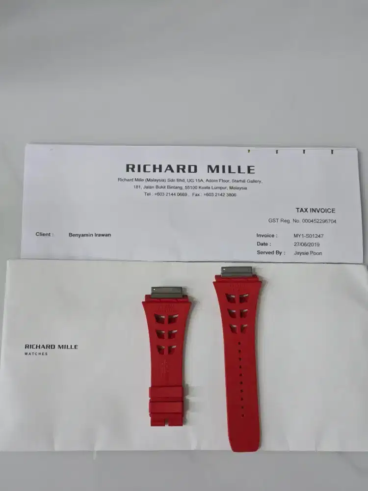 STRAP RM 11-03 RED
