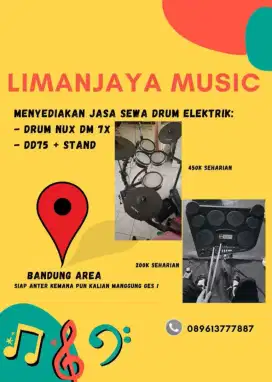 Jasa sewa alat drumm