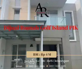 Dijual cepat rumah golf island pik
