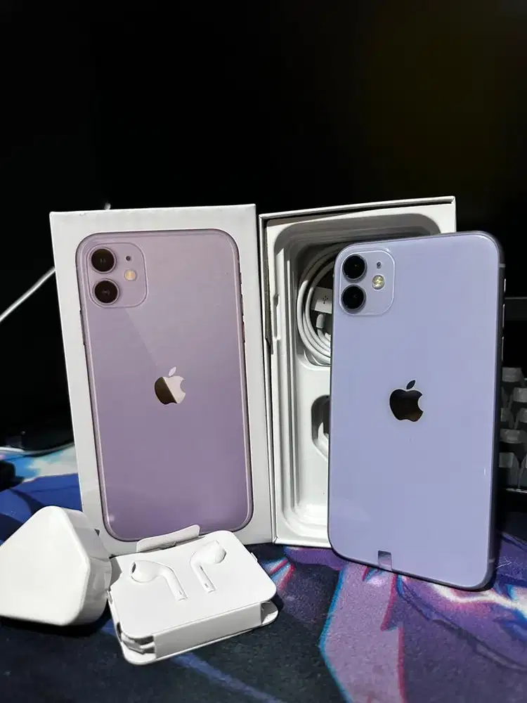 Iphone 11 128 gb bh 100 % all operator terdaftar