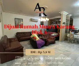 Dijual cepat rumah Muara Karang Blok 8