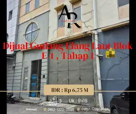 Dijual Pergudangan Elang Laut Blok E-1 Tahap 1