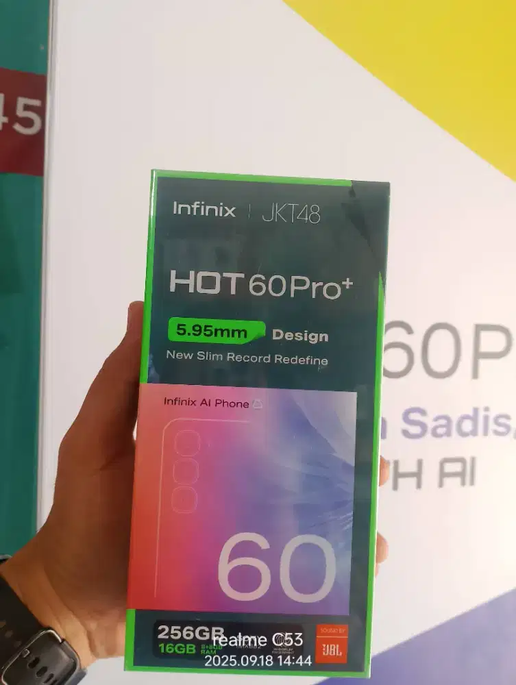 Infinix hot 60 pro + plus 8/256 segel
