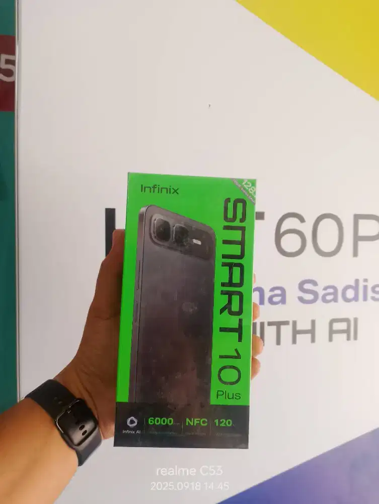 Infinix smart 10 plus 8+8/128 segel