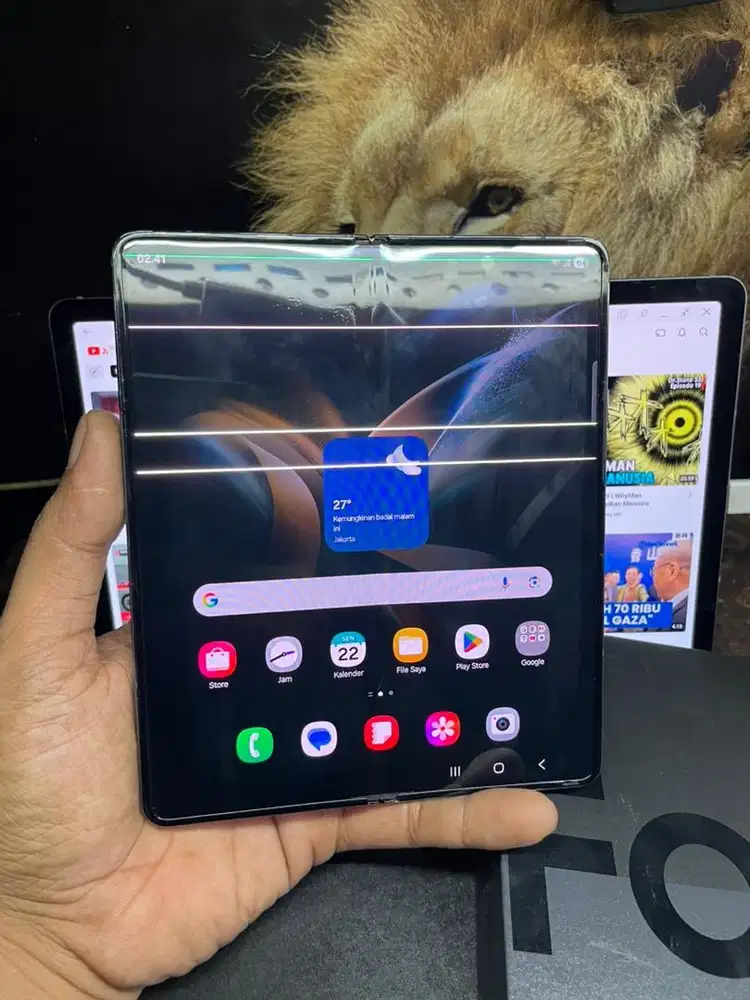 Samsung z fold 4 5g 12/256gb with box