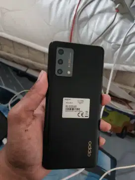 Oppo A95 Mulus No Minus, semua ori . Cuma hp dan charger ori bawaan