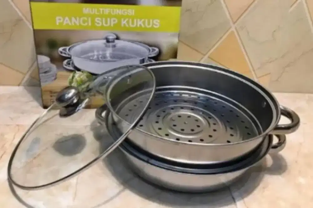 Panci kukus dinsum 2 susun