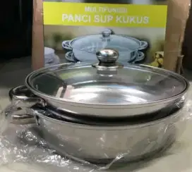 Panci kukus dinsum 2 tingkat