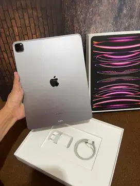 ipad Pro M2 Gen 6 256 12.9 inch Lengkap Mulus