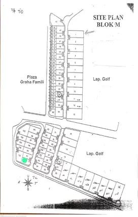 DIJUAL TANAH KAVLING GRAHA FAMILI M