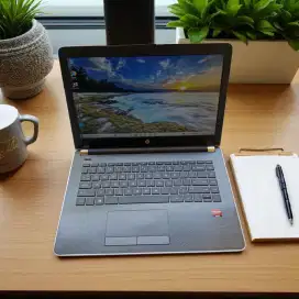 Laptop HP Slim Mulus, RAM 4GB, SSD 128GB, AMD A6 Setara Core i5