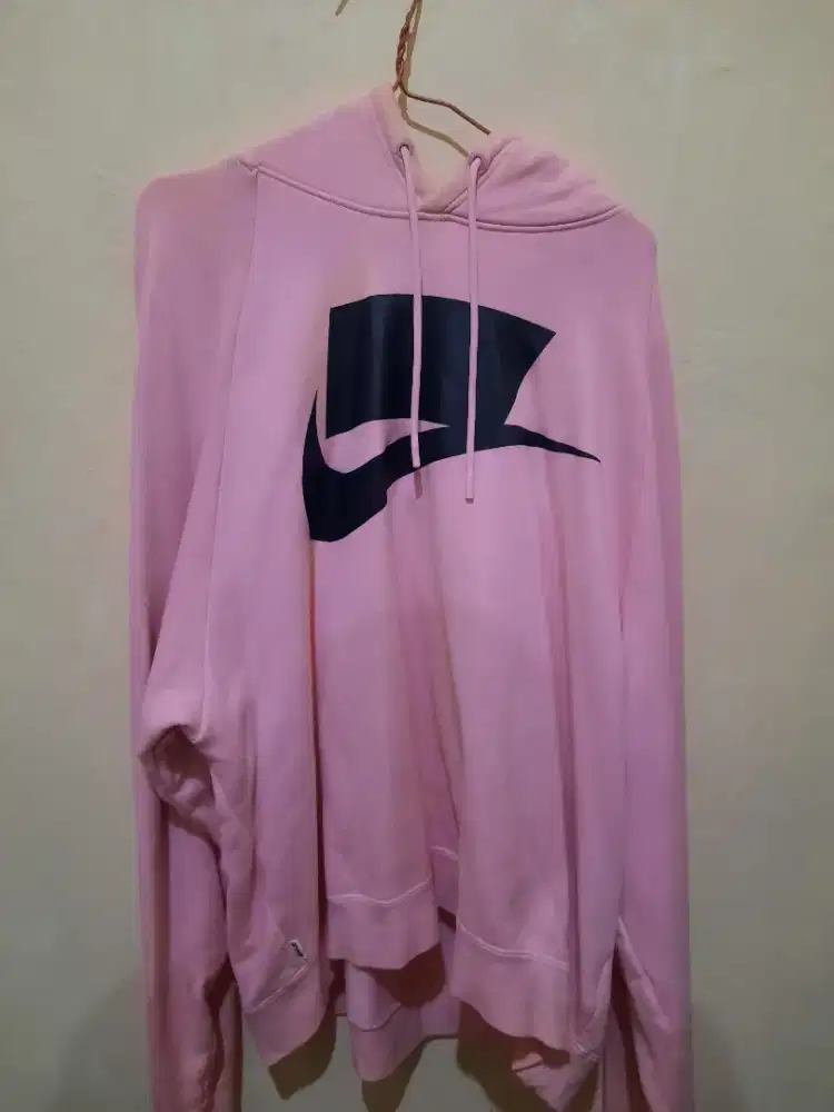 Hoodie Nike NSW Pink Block Logo Box