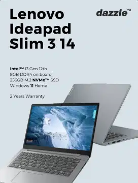LENOVO IDEAPAD SLIM 3 14 GARANSI 2 TAHUN