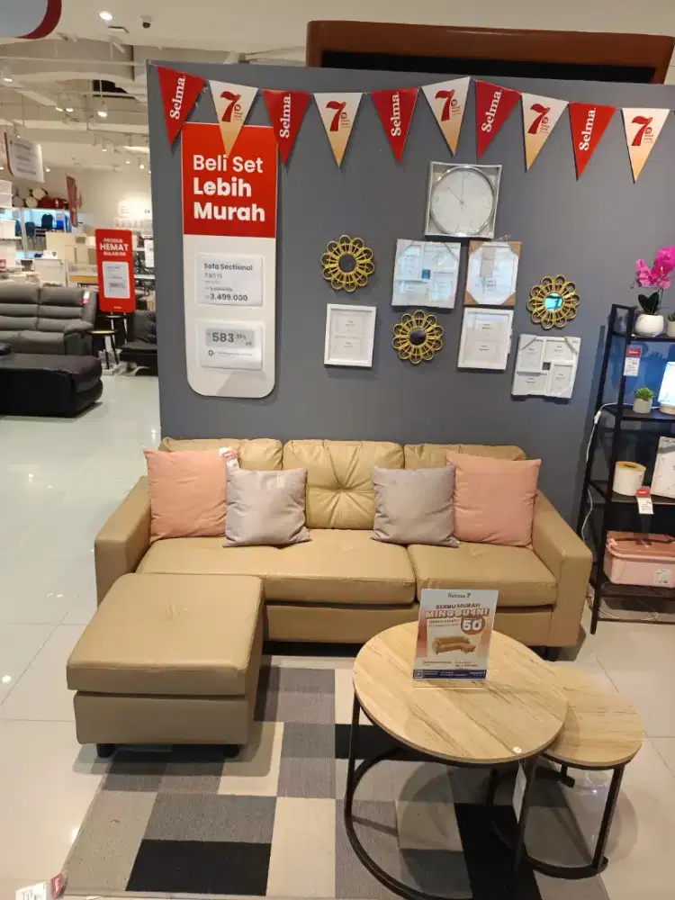 Promo Sofa L Artificial Leather
