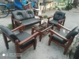 Kursi sakura kayu jati