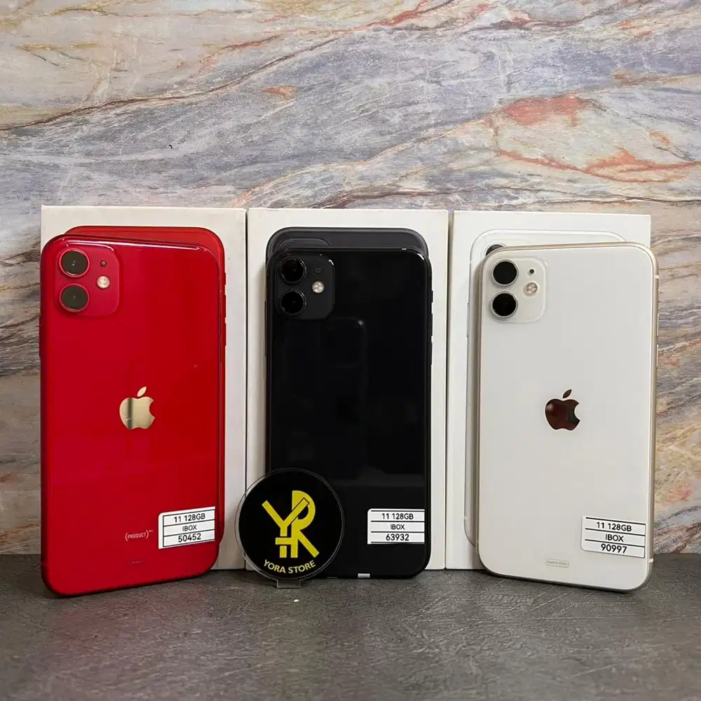 iPhone 11 128GB Resmi iBox Mulus - Full Ori