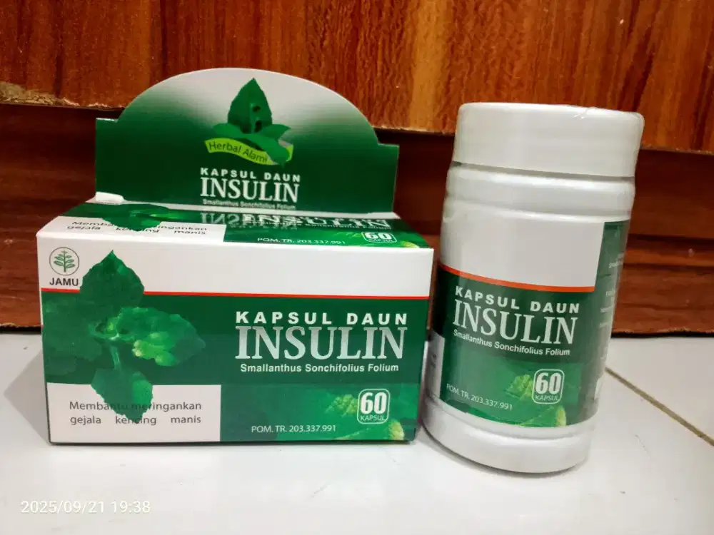 insulin kapsul utk diabetese hipertensi gula darah berizin BPOM resmi