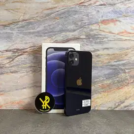 iPhone 12 Black 128GB Garansi iBox ON LikeNew