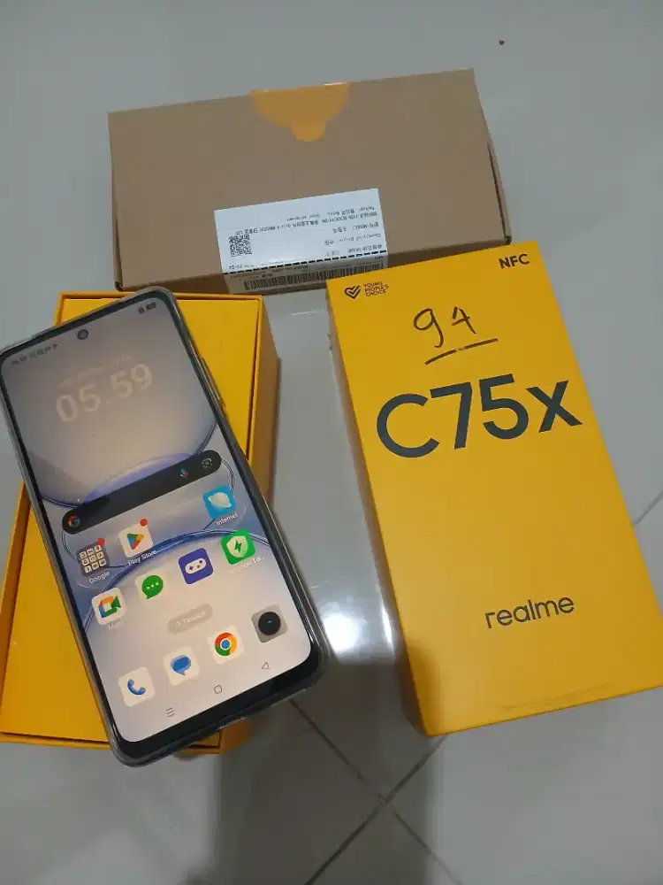 Realme C75x NFC