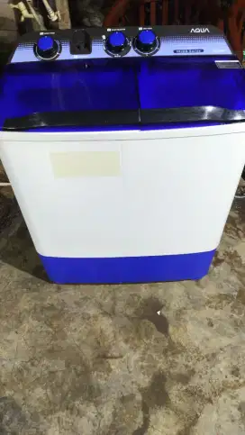Mesin cuci Aquu kapasitas 8,5kg Normal semua mesin dijamin Ori