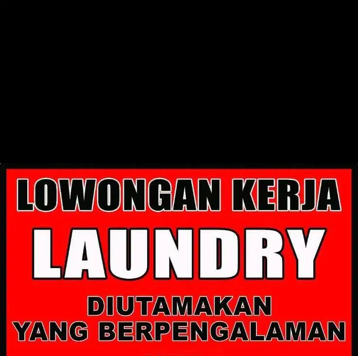 Lowongan kerja laundry