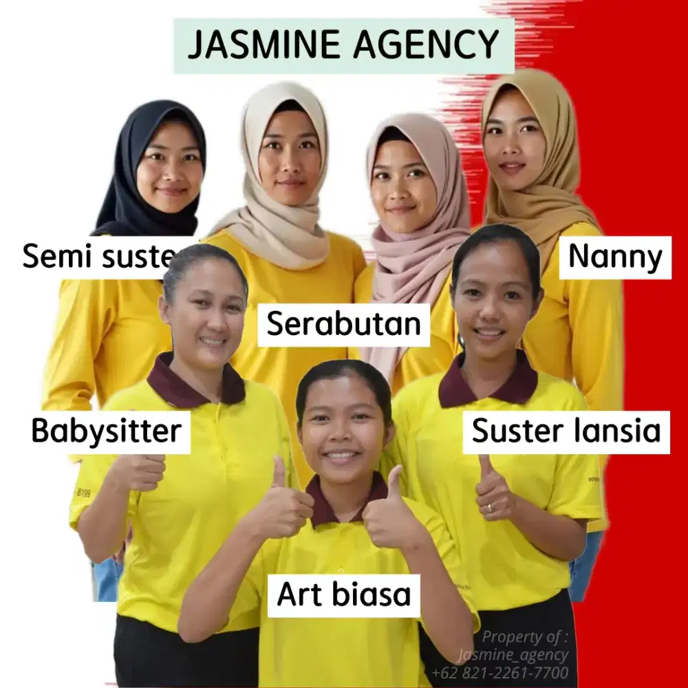 Sedia pembantu, babysitter, suster lansia
