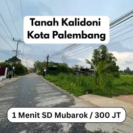 JUAL TANAH KAVLING AREA KALIDONI DEKAT SD MUBAROK PALEMBANG