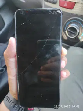Rog phone 5 bekas jatoh, full dus