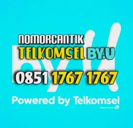 (bisa COD) Nomor Cantik Kartu TELKOMSEL by.U byU ABCD ABCD l767l767 #3