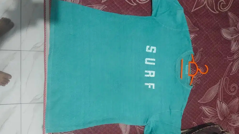Kaos Oversized ISLANDER SURF (Hijau Mint)