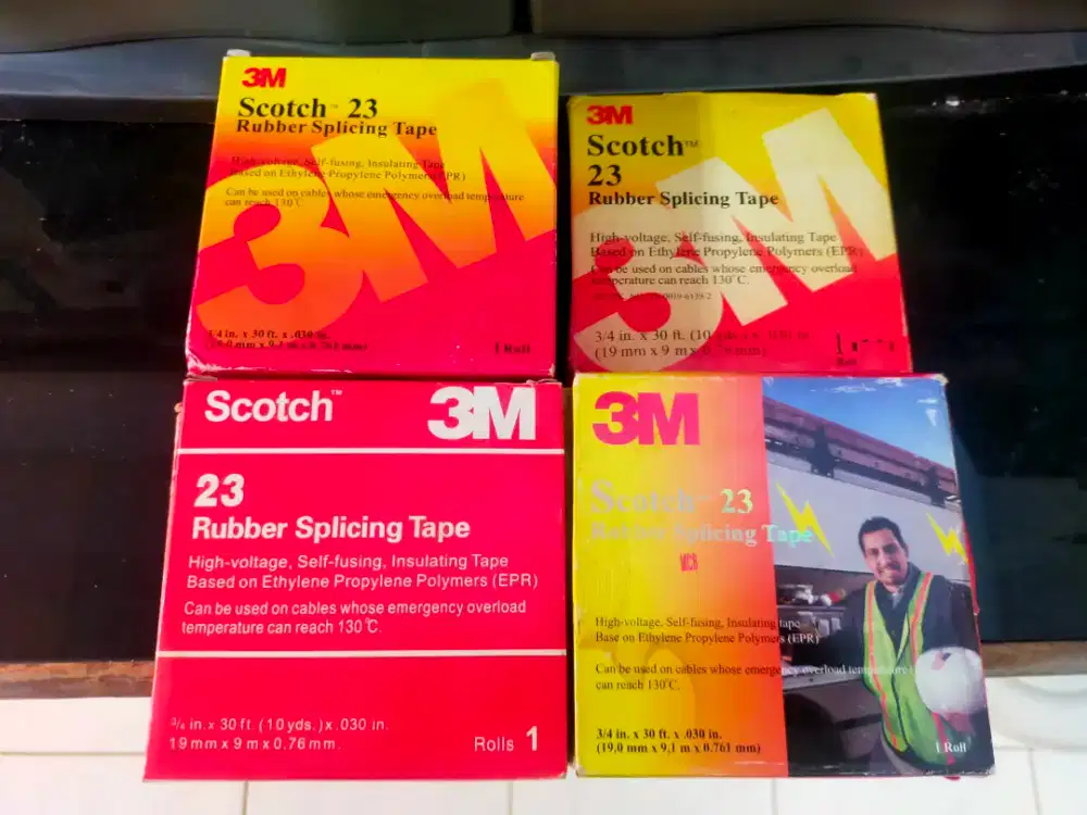 Scotch 23 rubber splicing tape kabel