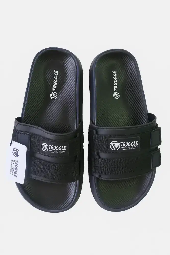 Jual sendal slop slipon webing kondisi baru, bahan Barqualitas