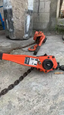 LEVERBLOCK BEKAS 1½TON KONDO