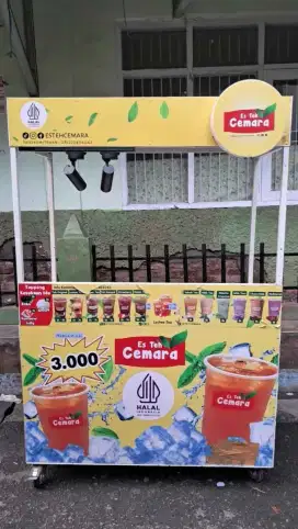 DIJUAL BOOTH RODA (EX ES TEH CEMARA)