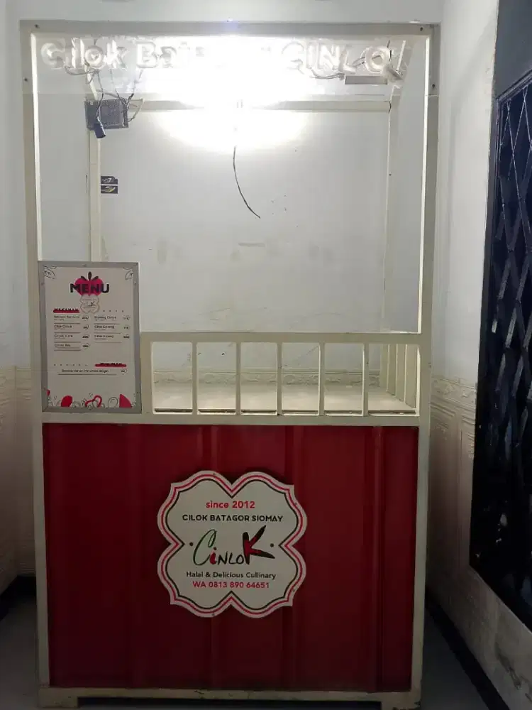 Di jual boot utk jualan makanan