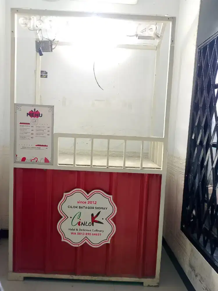 Di jual boot utk jualan makanan