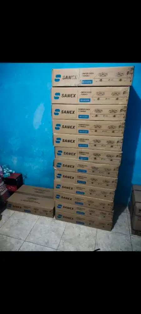 kompor kaca sanex