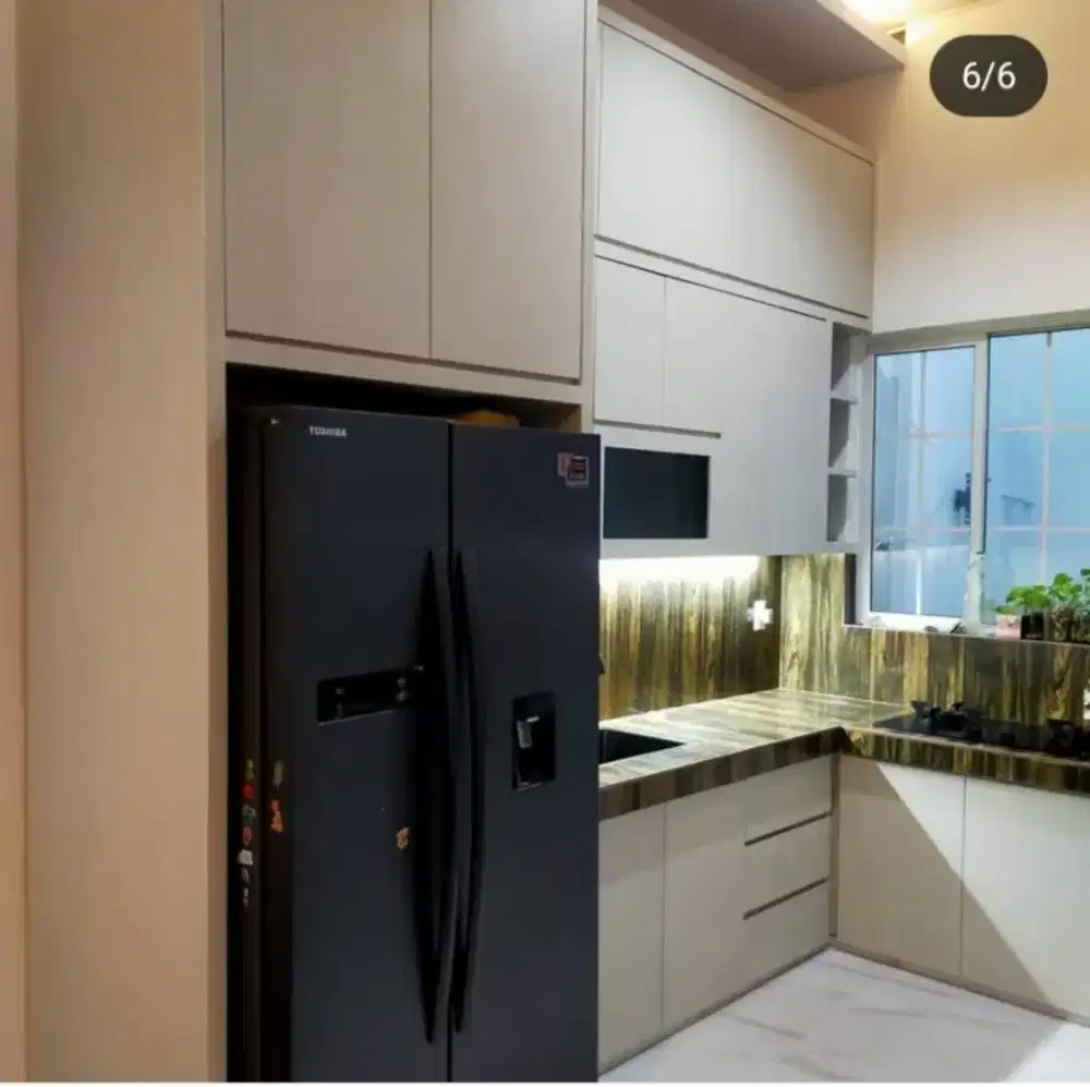 Kitchen set Cabinet Kulkas