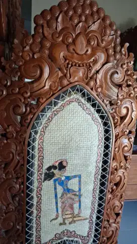Sekat kayu wayang