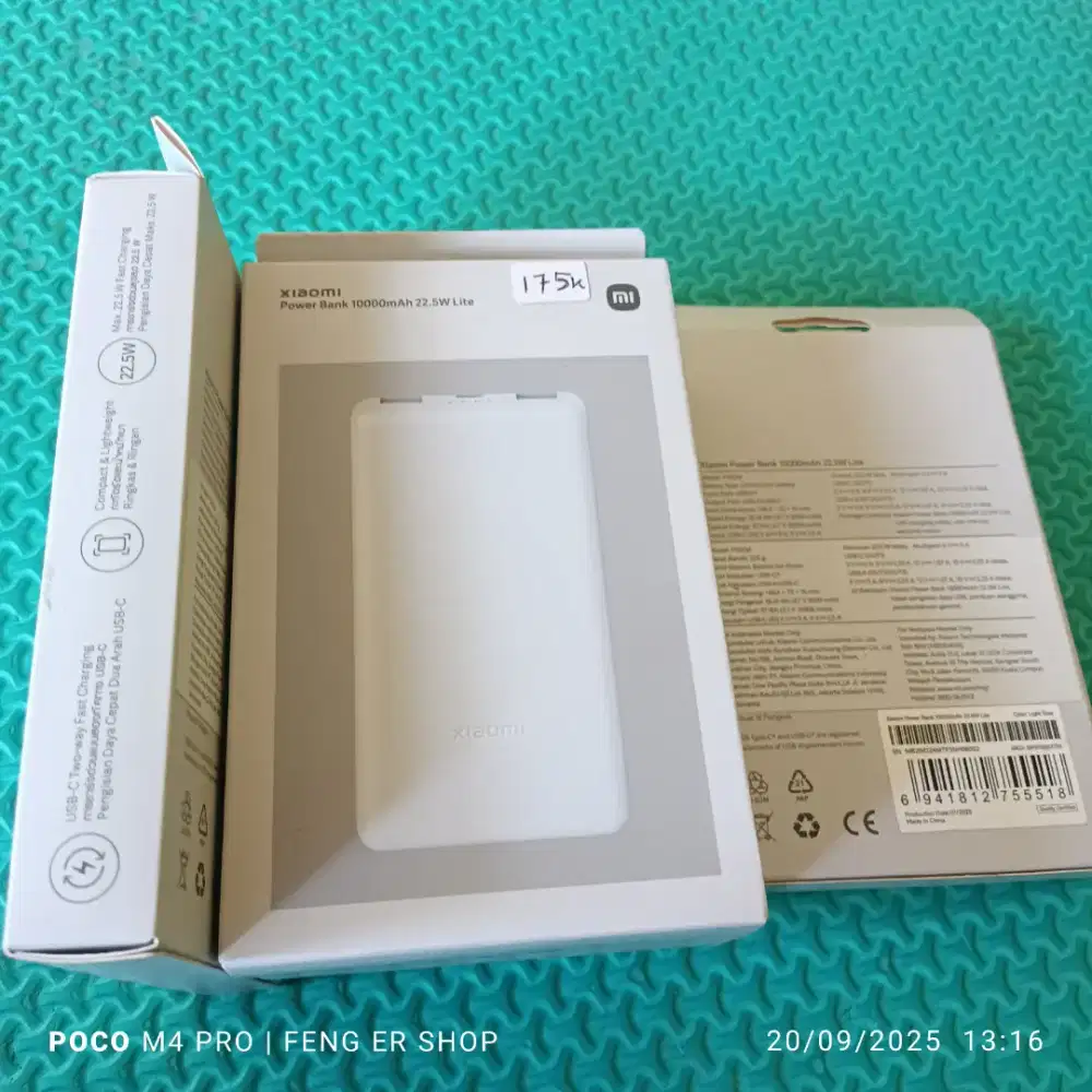 GROSIR Powerbank Xiaomi 10000mah 22,5watt ( GRATIS ONGKIR )